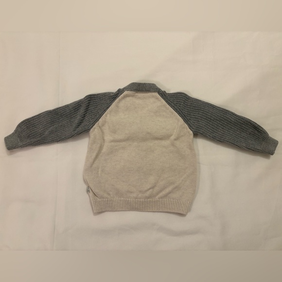 MORI Knit cardigan and pants Set with Orange Accents baby boy 9-12m, EUC - Picture 11 of 15